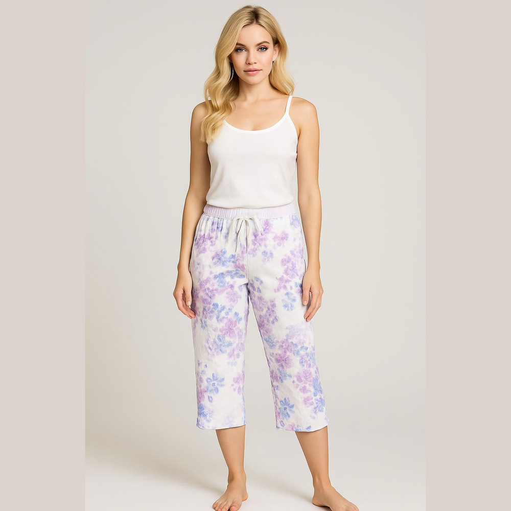 Carole Hochman Women's Floral Pajama Pants